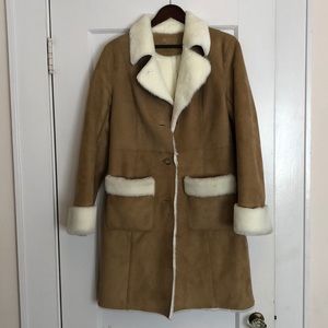 Faux Shearling Coat